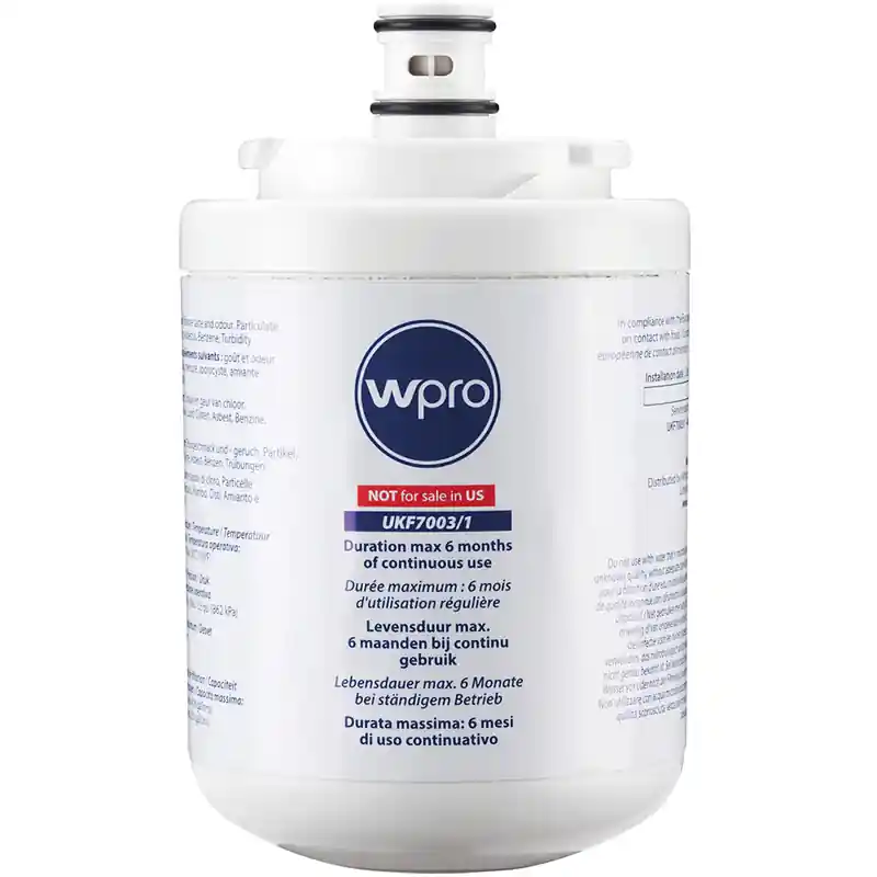 Filtro Agua Frigo compatible con Beko Smeg Whirlpool Teka 4346610101 Ukf7003 480181700734 Original Envío Inmediato