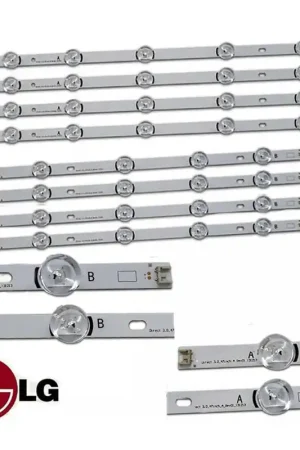 Oferta De Temporada CONJUNTO TIRAS DE LED, 4 TIPO A + 4 TIPO B, VALIDO PARA MODELO/S, LG/47LB5700 AGF78400901