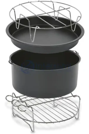 JUEGO DE ACCESORIOS PARA FREIDORA DE AIRE EASY FRY TEFAL XA112010 Promoción Exclusiva