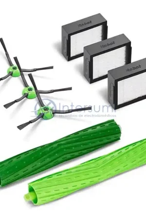 KIT FILTROS Y RODILLOS PARA ASPIRADOR ROOMBA SERIE E, I, J 4757966 Solo Por Tiempo Limitado