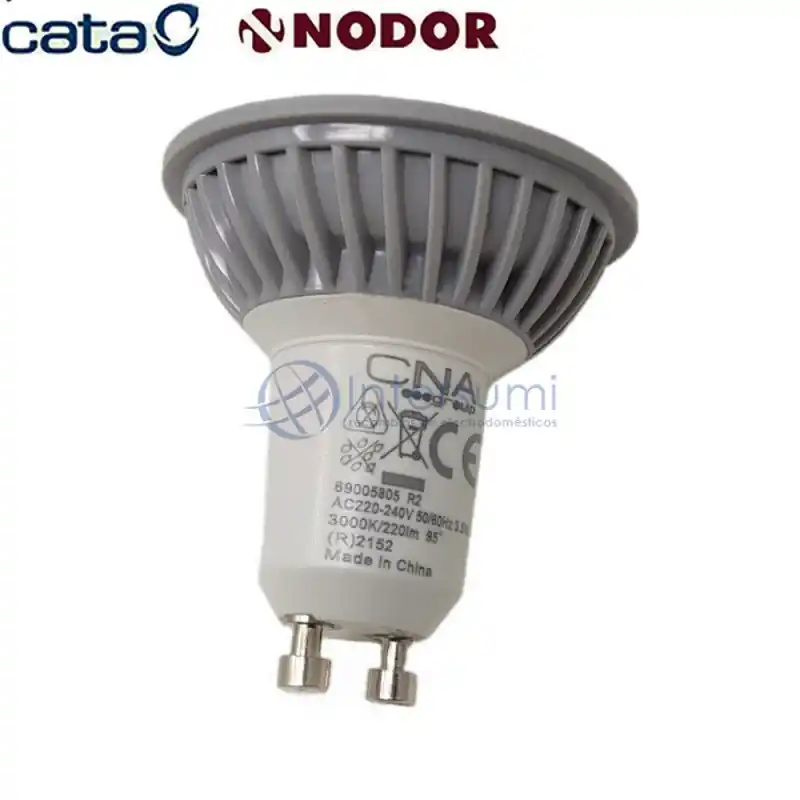 LAMPARA LED ORIGINAL CAMPANA EXTRACTORA CATA GU10 3,5W R69005805 Garantía De Devolución De Dinero