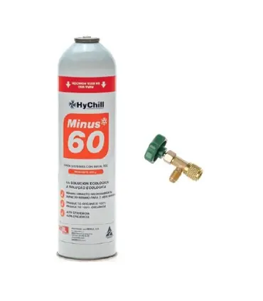 Oferta Especial Gas refrigerante ecológico MINUS 60 R32-R410A + llave de servicio