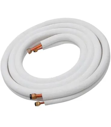Tubo cobre aislado aire acondicionado 1/4" 3/8" - 5 metros Oferta