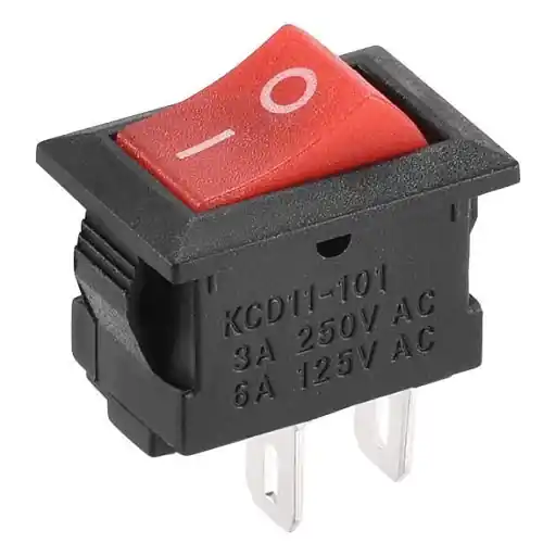 Mejor Precio Interruptor Universal 2 Pin On-off Rojo 3 A