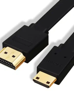 Cable Hdmi Plano Macho 2 M Negro Certificado