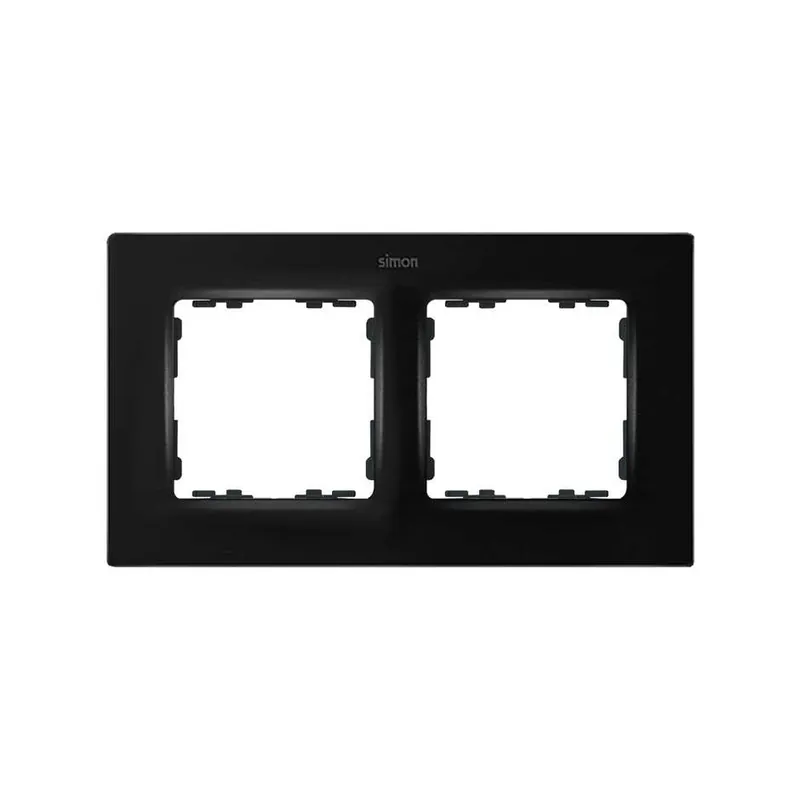 Oferta Flash Marco Compacto Para 2 Elementos Simon 82 Negro