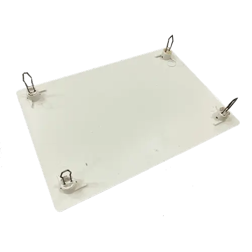 Oferta Limitada Tapa De Caja De Registro Rectangular 200x130 Mm Blanco