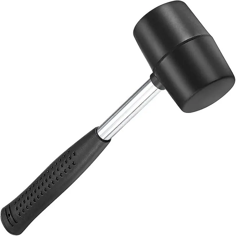 Mazo De Goma Martillo De Hule 430 Gr Negro Precio Rebajado