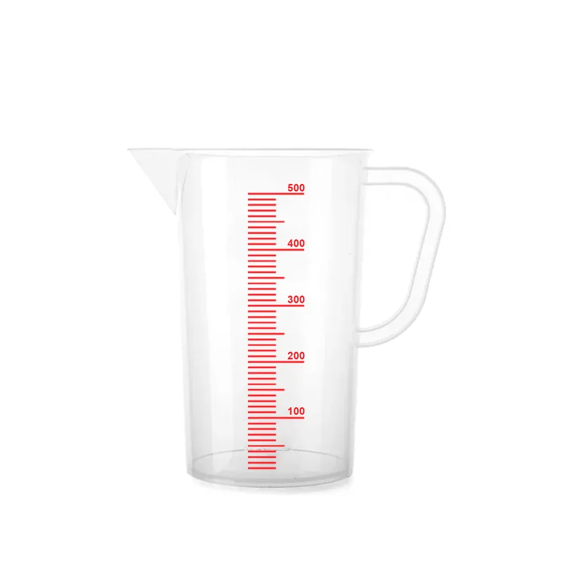 Jarra De Plástico Medidora 650 Ml Transparente Marca Reconocida