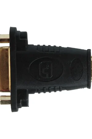 Adaptador HDMI Macho DVI (24+5) Hembra Negro Imprescindible (Must-Have)