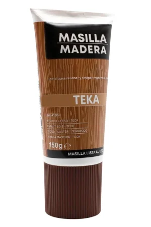 Liquidación Masilla Madera Teka En Tubo 150 Gr