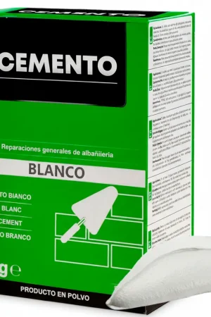Cemento Blanco En Polvo Para Reparaciones Generales De Albañilería 1 Kg Entrega Rápida