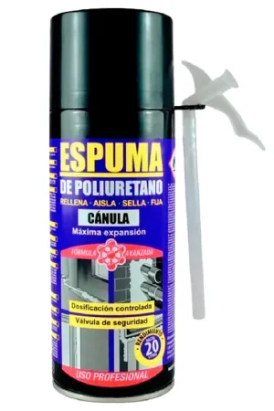 Espuma De Poliuretano Alta Expansión Con Cánula 300 Ml Venta Final