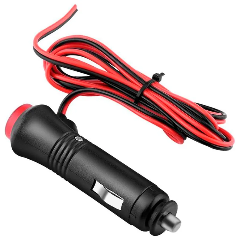 Conector De Mechero Para Coche 1 M Negro Certificado