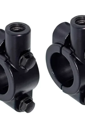 Abrazadera Montaje Espejo Retrovisor Para Moto De 10 Mm (Pack 2 Uds) Negro Súper Precio