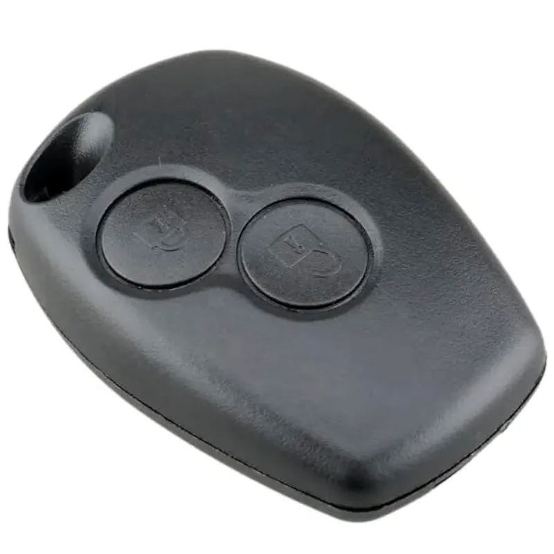 Devolución Gratuita Carcasa Mando Llave De Coche 2 Botones Compatible Con Renault Clio, Twingo, Megane, Laguna Y Kangoo