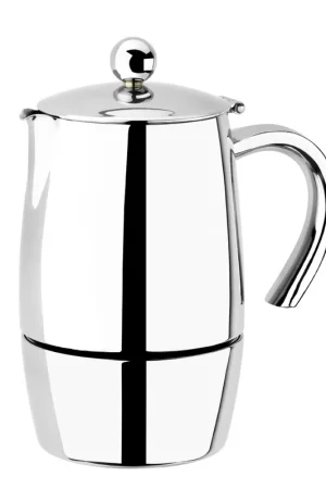 Bra MAGNA10TZ Cafetera italiana, de fuego, 10-12 Tazas Precio Rebajado